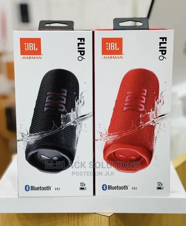 Parlante Portátil JBL FLIP 6 Camuflado - Rojo