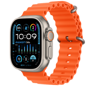 WATCH ULTRA 2 (2023) + CELL 49MM ORANGE OCEAN BAND MREH3LL/A