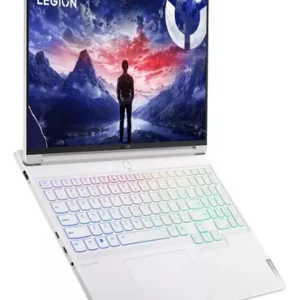LENOVO LEGION 7i (83KY0007US) GAMING LAPTOP Color GLACIER WHITE - Pantalla OLED 2.5K 16" WQXGA (2560x1600) 165Hz - Procesador Intel Core Ultra 7 255HX - Disco Sólido 1TB SSD - RAM 32GB  - Placa de Video NVIDIA GeForce RTX 5060, 8GB DDR7 - Teclado Backlit RGB Keyboard (Pad Numerico) - WIN 11 - Peso 2,05Kg.