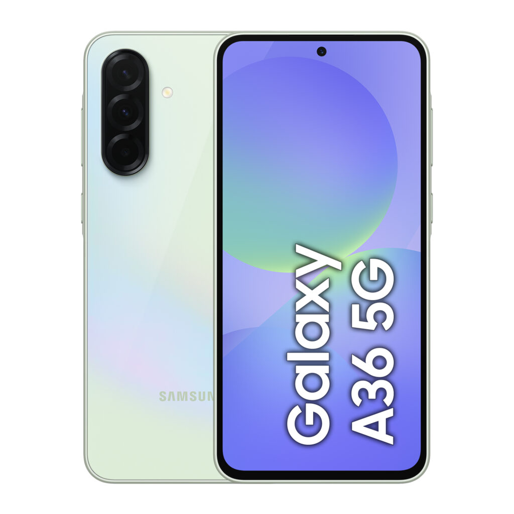 Samsung Galaxy A36 5G 256GB - Ram 8GB WHITE - GREEN