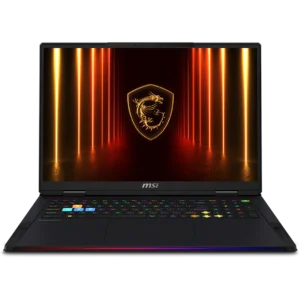 MSI Raider 18 HX AI (A2XWJG-452US) GAMING LAPTOP - Procesador Intel Core Ultra 9 Series 285HX - Disco SSD 2TB SSD - RAM 64GB - Pantalla 18" UHD+ (3840x2400) 240Hz - Placa de Video NVIDIA RTX 5090 24GB GDDR7 - Backlit Keyboard - WIN 11 - Peso 3.60Kg.