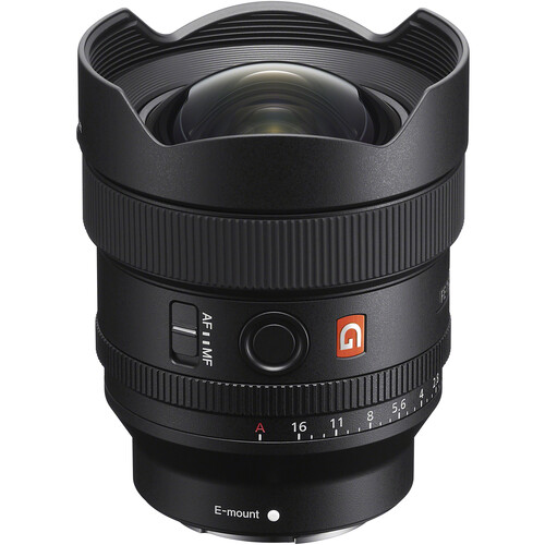 SONY FE 14mm F1.8 GM Serie GMaster Full Frame Lente Fijo Gran Angular