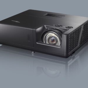 Optoma ZU607T-ST High brightness short throw laser projector with 4K and HDR WUXGA (1920x1200) Brightness: 6,000 lumens, Contrast ratio: 300,000:1 (LINEA TIRO CORTO LASER)