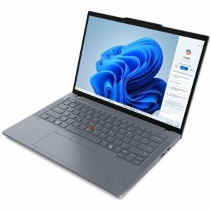 LENOVO THINKPAD T14 Gen 5 (21ML0089US) NOTEBOOK GREY - Pantalla 14" Full HD+ (1920 x 1200)- Procesador Intel Core Ultra 7 155U - RAM 16GB - Disco Sólido SSD 512GB - Win 11 PRO - Peso 1.43Kg