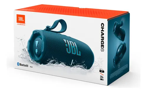 Parlante Portátil JBL CHARGE 6 Color Black - Blue - Red