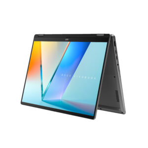ASUS VIVOBOOK FLIP (TP3407SA-DS74T) Pantalla Táctil 14" Full HD+ (1920X1200) OLED 2-in-1 TOUCHSCREEN LAPTOP Color MATTE GRAY - Procesador Intel Core Ultra 7 256V -  Disco Sólido 1Tb SSD - Ram 16GB  - Windows 11 - Peso 1,65Kg