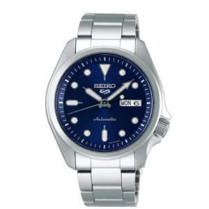 Reloj Seiko SRPE53K1 Caja 40mm Cuarzo para Caballero Correa de Acero Inoxidable 5 Sports Cristal Mineral