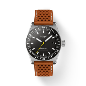 Reloj Tissot T1494071605100 Caja 38mm Automático para Caballero Correa de Cuero Cristal de zafiro