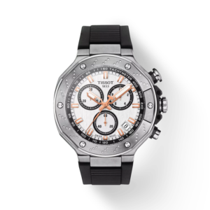 Reloj Tissot T1414171701100 Caja 45mm Cuarzo para Caballero Correa de dos piezas Cristal de zafiro