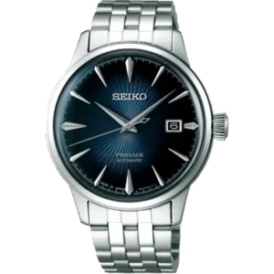Reloj Seiko SRPB41J1 Caja 40mm Cuarzo para Dama Correa de Acero Inoxidable Presage Cocktail Time automático Cristal Mineral