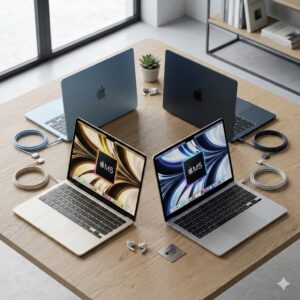 Apple MacBook Air 13.6" 2026 con chip M5 10-Core CPU 8-Core GPU diseñada para AI, pantalla de retina líquida de 13.6 pulgadas, memoria unificada de 16 GB, SSD de 512 GB, cámara central de 12 MP, Touch ID - Color Midnight MDHE4LL/A - Silver MDH74LL/A - Sky Blue MDHH4LL/A - Starlight MDHA4LL/A - Teclado Inglés