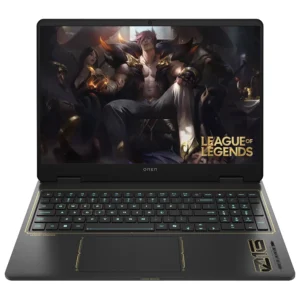 HP OMEN League of Legends Ltd Ed 16-am0017dx (BZ0F9UA#ABA) - Pantalla 16" Full HD+ (1920 x 1200) 165HZ GAMING LAPTOP Color SHADOW BLACK - Procesador Intel Core i7 14th Gen 14650HX  - Ram 32Gb - Disco Sólido SSD 1TB - Placa de Video NVIDIA GeForce RTX 5060 Graphics, 8GB GDDR7 - Teclado Retroiluminado RGB (Pad Numerico) - Win 11 - Peso 2,45Kg.