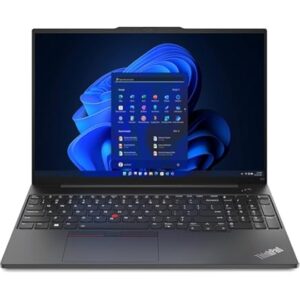 LENOVO THINKPAD E14 Gen 5 (21JK0053US) NOTEBOOK GRAPHITE BLACK - Pantalla Táctil 14" Full HD+ (1920 x 1200) TOUCHSCREEN - Procesador Intel Core 7 240H - RAM 16GB - Disco Sólido SSD 512GB - Win 11 - Peso 1.34Kg