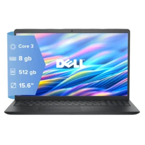 DELL Inspiron 15250 -  Pantalla 15.6" - Procesador Intel Core 3 100u – RAM 8GB – Disco Sólido SSD 512GB - Win 11