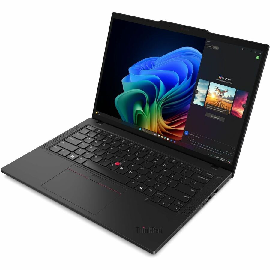 LENOVO THINKPAD T14 Gen 6 (21QG0045US) NOTEBOOK BLACK - Pantalla 14" Full HD+ (1920 x 1200)- Procesador Intel Core Ultra 7 258V - RAM 32GB - Disco Sólido SSD 512GB - Win 11 PRO - Peso 1.38Kg