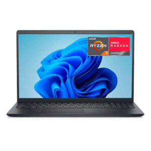 DELL 15 (LDC15255-7322BLK-PUS) -  Pantalla Táctil 15.6" FULL HD (1920×1080) TOUCHSCREEN LAPTOP Color CARBON BLACK (Pad Numerico) - Procesador AMD RYZEN 7 7730U – RAM 16GB – Disco Sólido SSD 1TB - Win 11