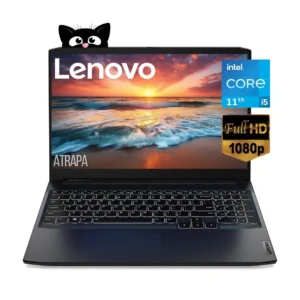 Lenovo IdeaPad Gaming 3i (82K100LUUS) Pantalla 15.6" Full HD (1920 x 1080) NOTEBOOK Shadow Black - Procesador Intel Core I5-11300H - RAM 8GB - SSD 512GB - Placa de Video NVIDIA GEFORCE GTX 1650 4GB -  Win 11