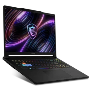 MSI RAIDER 16 Max HX B2WJ-002US (RAIDER16MXHXB20) GAMING LAPTOP CORE BLACK - Procesador Intel Core Ultra 9 Series 2 290HX Plus - Disco SSD 1TB SSD - RAM 32GB - Pantalla 16" QHD+ OLED (2560x1600) 240Hz - Placa de Video NVIDIA RTX 5090 24GB GDDR7 - Backlit Keyboard - WIN 11 PRO - Peso 2.60Kg.