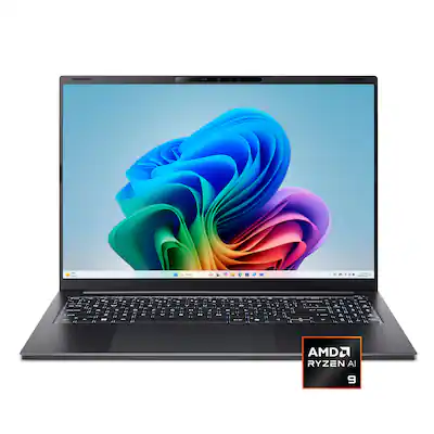 ACER SWIFT GO (SFG16-A71T-R87F) | Pantalla Táctil 16" Full HD+ (1920x1200) 120Hz TOUCHSCREEN LAPTOP | Procesador AMD Ryzen AI 9 465 | RAM 32 GB | Disco Sólido SSD 1TB | Windows 11 Color OBSIDIAN BLACK (Pad Numerico) Peso 1,60Kg.
