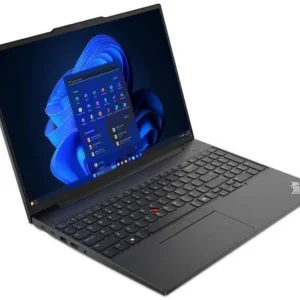 LENOVO THINKPAD E16 Gen 2 (21MAA010US) NOTEBOOK ECLIPSE BLACK (Pad Numerico)- Pantalla 16" FULL HD+ (1920 x 1200) - Procesador Intel Core Ultra 7 155U - RAM 32GB - Disco Sólido SSD 1TB - Win 11 - Peso 1,81Kg.