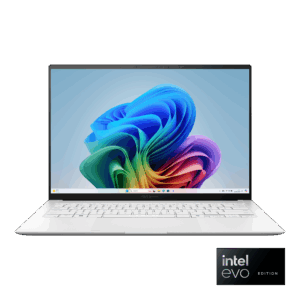 ASUS ZENBOOK 14 S14 (UX5406SA-PH79T) LAPTOP SCANDINAVIAN WHITE - Procesador Intel Core Ultra 7 Series 2 258V - RAM 32GB - Disco Sólido 1TB SSD - Pantalla Táctil 14" OLED AMOLED 3K  (2880 X 1800) 120Hz TOUCHSCREEN - Teclado Retroiluminado - Windows 11 - Peso 1,30Kg.