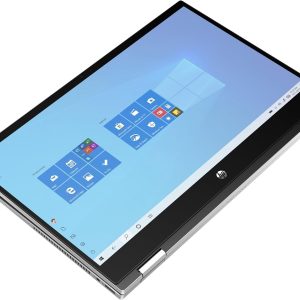 HP Pavilion x360 14-DW1025NR Convertible Pantalla Táctil 14" Full HD (1920 x 1080) TOUCHSCREEN LAPTOP 2-in-1 - PROCESADOR Intel Core i5-1135G7 - Ram 8Gb - Disco Sólido SSD 256b - Win 11 - Color Natural Silver - Peso 1.61Kg.