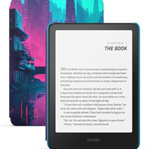 EBOOK Amazon Kindle Paperwhite Luz cálida ajustable 12va. Generación 7" 16GB INCLUYE FUNDA CYBER CITY