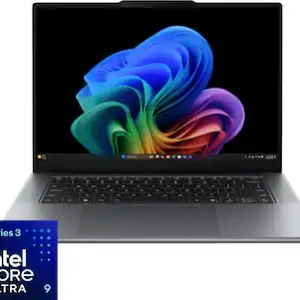 LENOVO YOGA PRO 7i (83SN0003US) Pantalla Táctil OLED 15.3" 2.5K OLED (2560 x 1600) 165Hz TOUCHSCREEN LAPTOP Color LUNA GREY (Pad Numerico) - Procesador Intel Core Ultra 9 386H - RAM 16GB - Disco Sólido SSD 1TB - Placa de Video NVIDIA GeForce RTX 5060 8GB GDDR7 - Win 11 - Peso 1,80Kg. - Teclado Retroiluminado