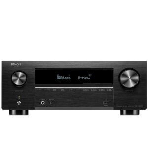 Sintoamplificador Denon AVR-X3800H 9.4-Ch 8K UHD AVR Receptor estéreo de teatro en casa, (105W X 9) Bluetooth Wi-Fi integrado & HEOS transmisión multihabitación Dolby Atmos DTS:X IMAX Enhanced & Auro 3D