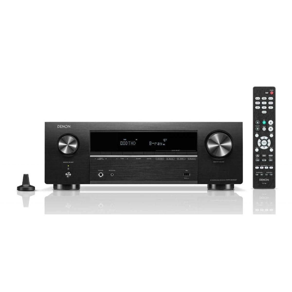 Sintoamplificador Denon Avr-x580bt 70W 5.2 Canales Bluetooth AV Surround Receiver 8K Ultra HD HDR10+ EARC