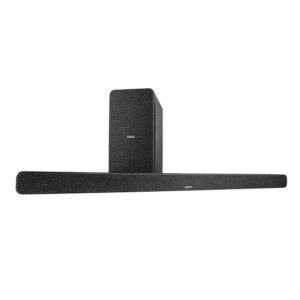 Barra de Sonido & Subwoofer Denon Inalambricos con Dolby Atmos DHT-S517 3.1.2 Dolby Digital Subwoofer Negro 20hz 20khz