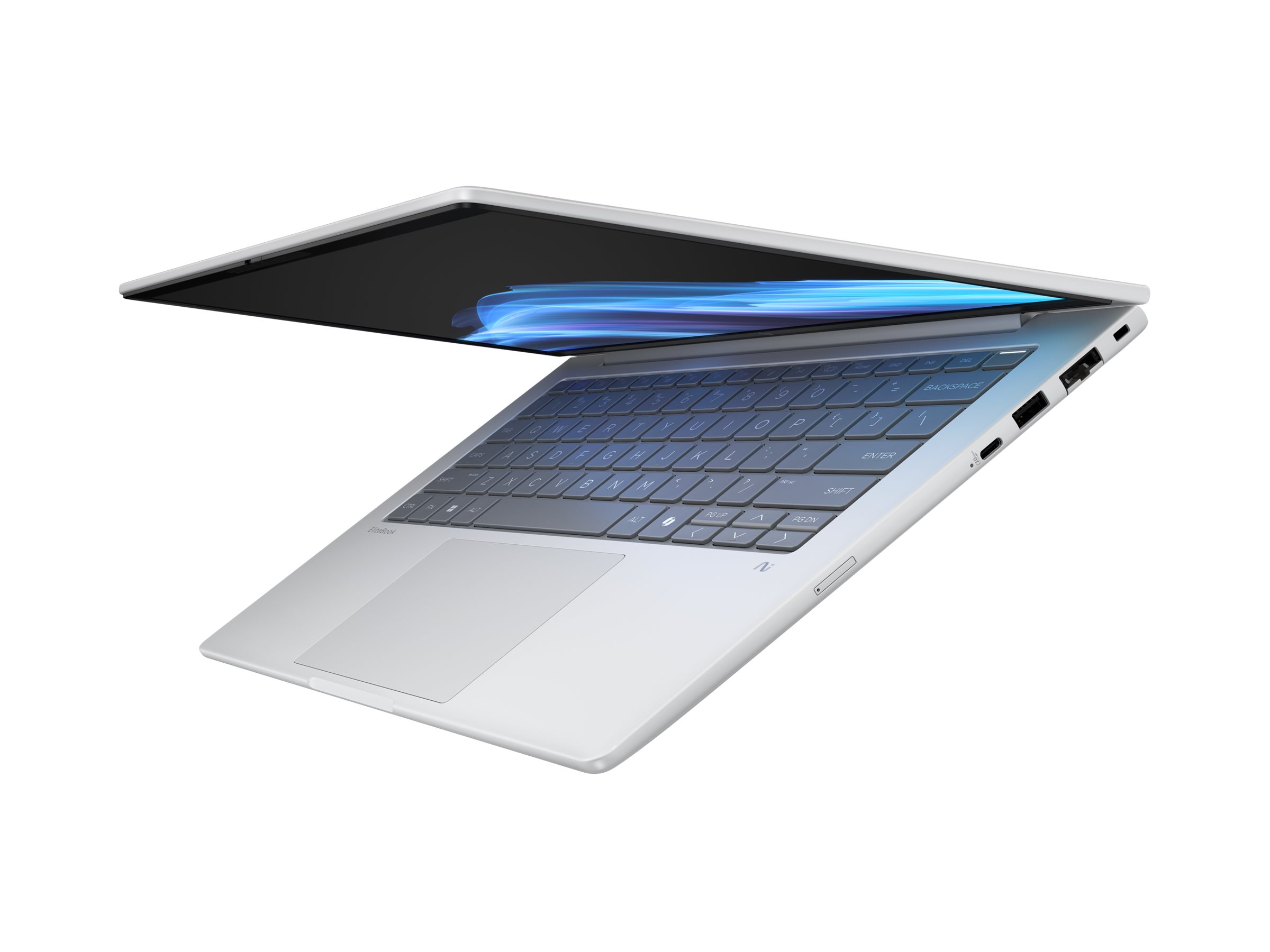 HP ELITEBOOK 8 G1i NEXT GEN (BG7N6UT#ABA) - Pantalla Táctil 14" Full HD+ (1920 x 1200) TOUCHSCREEN LAPTOP GLACIER SILVER - Procesador Intel Core Ultra 7 Series 258V - RAM 32GB - Disco Sólido SSD 512GB - Win 11 PRO - Peso 1.47Kg.