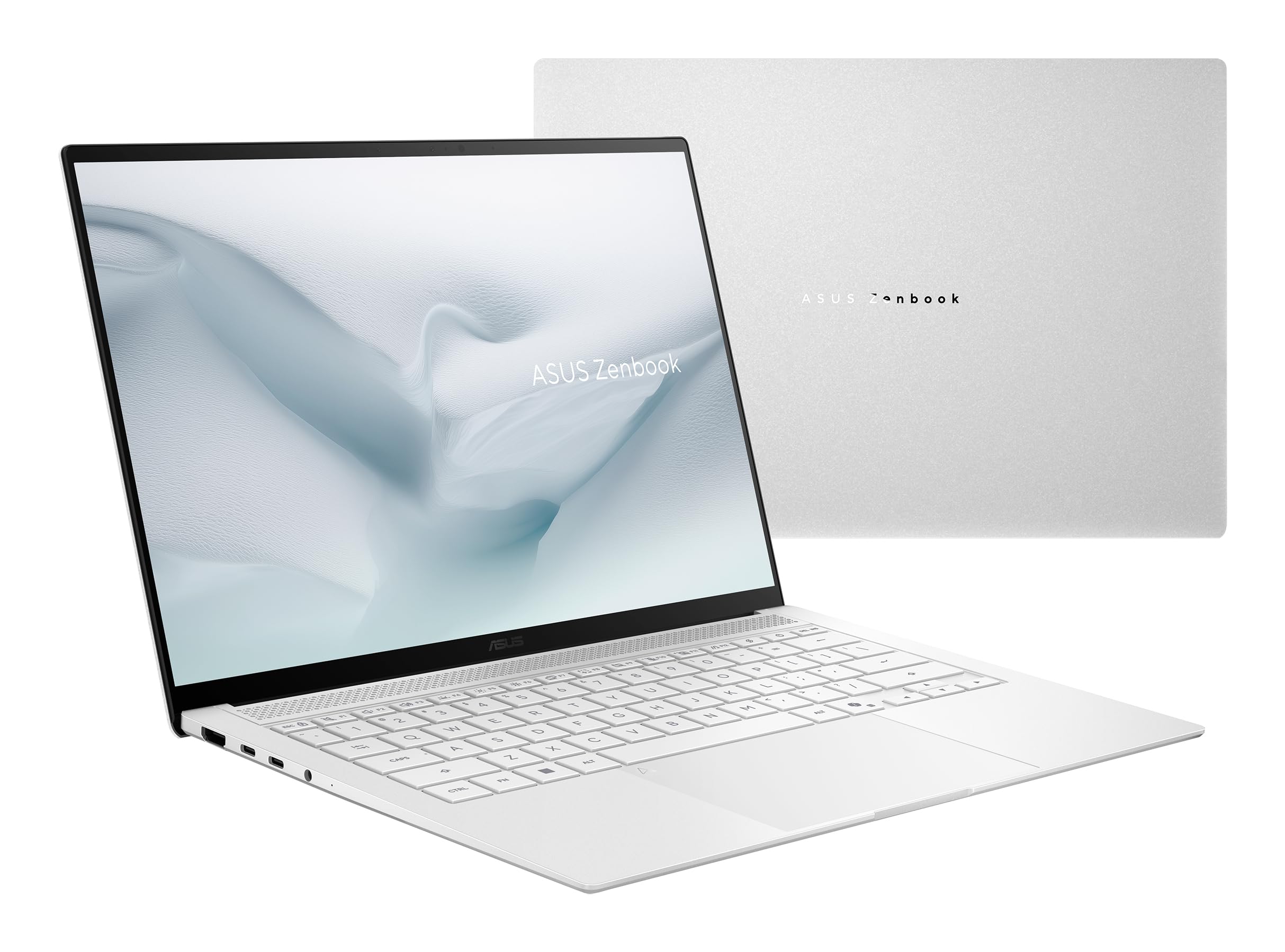 ASUS ZENBOOK S 14 (UX5406AA-ZB/S1490) LAPTOP SCANDINAVIAN WHITE - Procesador Intel Core Ultra 9 386H - RAM 32GB - Disco Sólido 1TB SSD - Pantalla Táctil 14" OLED 3K (2880 X 1800) 120Hz TOUCHSCREEN - Teclado Retroiluminado - Windows 11 Copilot+PC - Peso 1,30Kg.