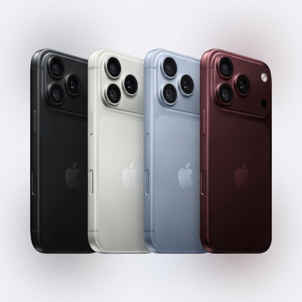 APPLE IPHONE 18 Pro Max 6.9" 512GB Colores Burgundy - Glacier - Silver - Black