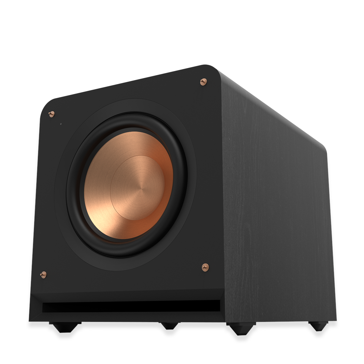 Subwoofer Activo Klipsch RP-1200SW de 12" Reference Premiere - 400 W RMS / 800 W pico, Woofer Cerametallic de Largo Recorrido - Color EBONY