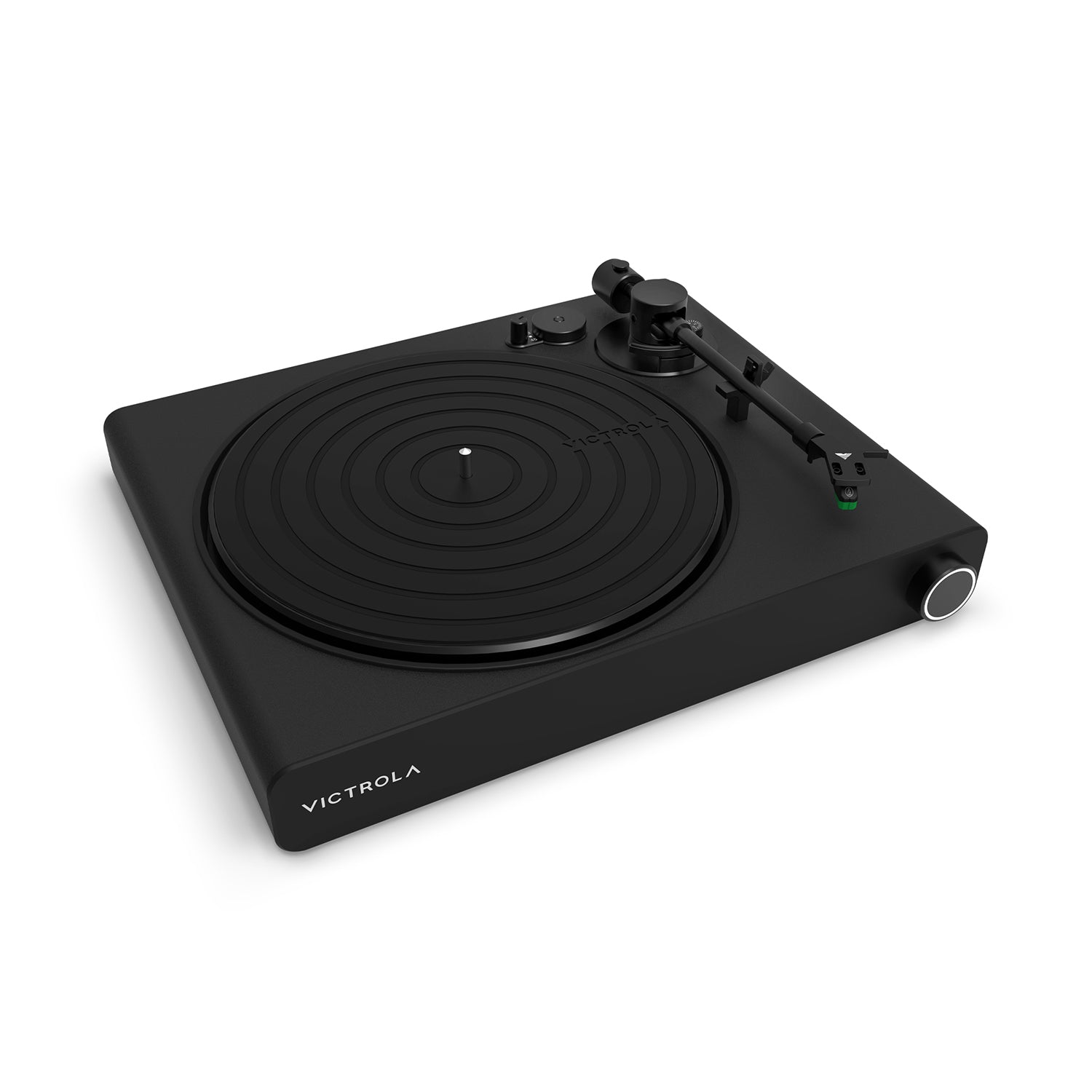 Tocadiscos Victrola Stream Onyx (VPT-2000) Wi-Fi + Bluetooth Works with Sonos - Streaming Hi-Fi sin Pérdida 24-bit, Brazo de Aluminio, Preamplificador Integrado - Color NEGRO