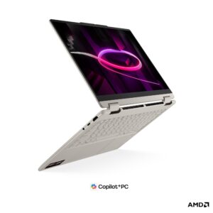 LENOVO YOGA 7 2-IN-1 14AGP11 Copilot+ PC (83TD0047US) Pantalla Táctil 14" OLED WUXGA (1920 x 1200) TOUCH LAPTOP 2-IN-1 Color SEASHELL - Procesador AMD Ryzen AI 7 445 - RAM 24GB - Disco Sólido SSD 512GB - Win 11 - Peso 1,38Kg.