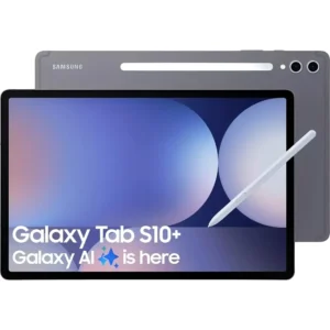 Tablet Samsung Galaxy Tab S10+ (SM-X820) Pantalla 12.4" Dynamic AMOLED 2X 120Hz - Procesador MediaTek Dimensity 9300+ - RAM 12GB - Memoria 256GB - Wi-Fi - Incluye S Pen - Color MOONSTONE GRAY